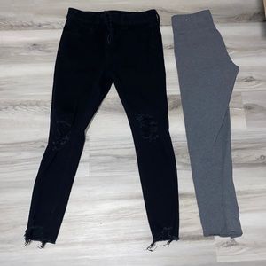 AE JEANS AND LEGGINGS